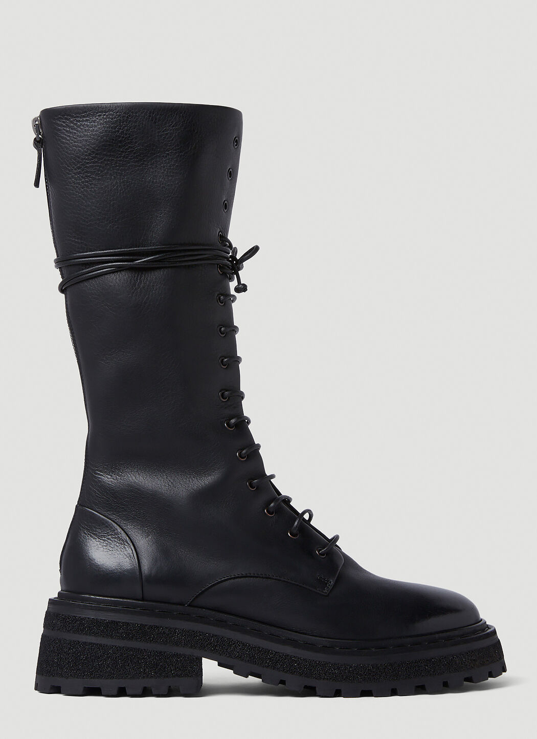Marsèll Laced Wagon Boots Black mar0252021