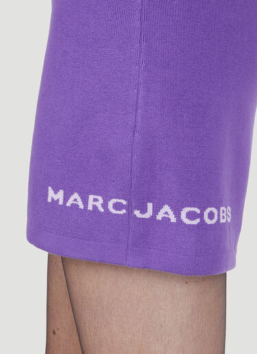 Marc Jacobs Three-Quarter Tennis Dress Purple mcj0247024