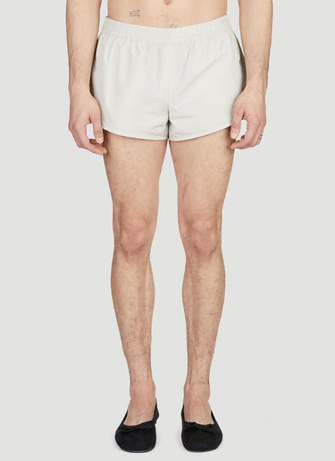 Balenciaga Running Shorts White bal0152052