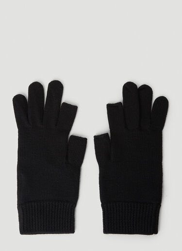 Touchscreen Gloves Rick Owens Touchscreen Gloves Black ric0153040