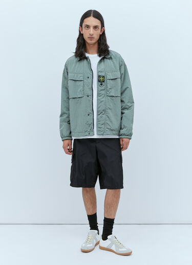 Stone Island Compass Patch Jacket Green sto0154003