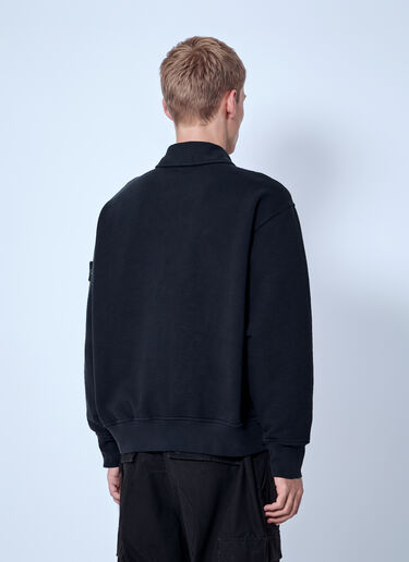 Stone Island Longsleeve Polo Black sto0165089