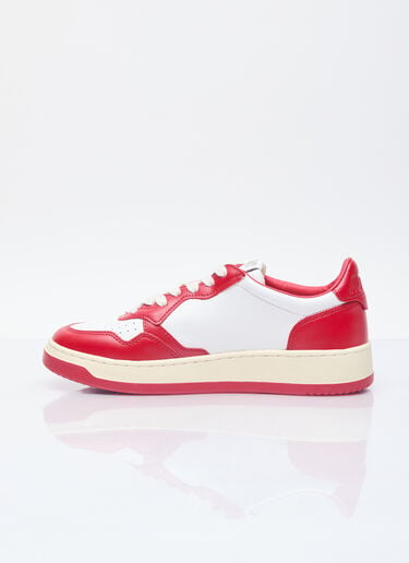 Autry Medalist Low Top Sneakers Red aut0256003