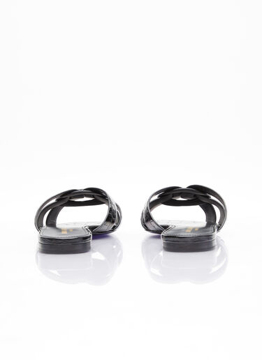 Saint Laurent Tribute Sandals Black sla0254052