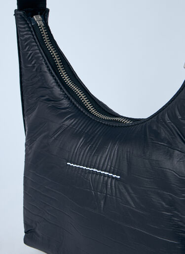 Hobo Shoulder Bag MM6 Maison Margiela Hobo Shoulder Bag Black mmm0259022