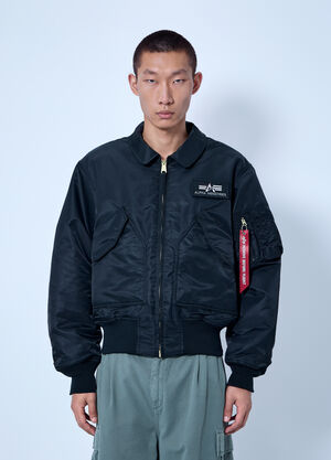 Alpha Industries CWU-45 Heritage Bomber Jacket Black alp0366002