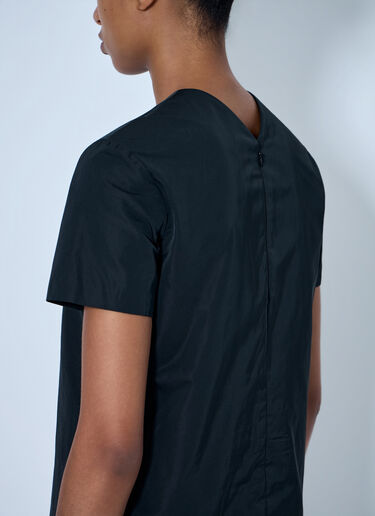 LN-CC® - Jil Sander: V-Neck Top - Black Jil Sander V-Neck Top Black jil0265010