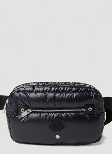 6 Moncler 1017 ALYX SM 로고 패치 벨트백 블랙 mal0151008