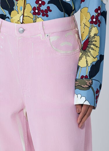 Marni Denim Pants Pink mni0263005