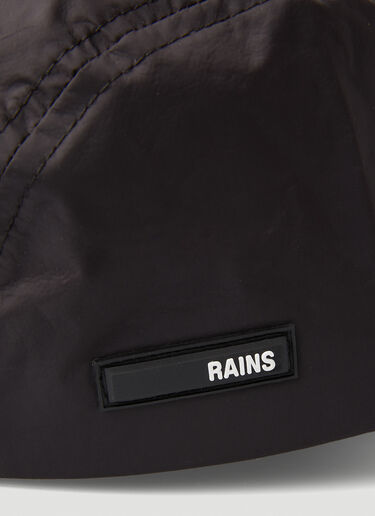 Rains Five Panel Cap Black rai0348056