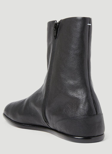 Maison Margiela Tabi Ankle Flat Boots Black mla0153024