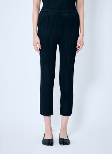 Pleats Please Issey Miyake Pleated Pants Black plp0259023