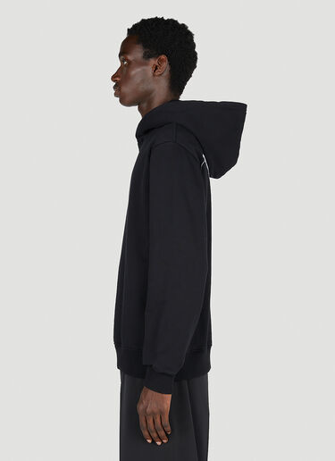 Han Kjøbenhavn Goat Skull Print Hooded Sweatshirt Black han0153004
