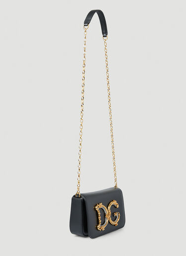 Dolce & Gabbana DG Girls Chain Clutch Bag Silver dol0247089