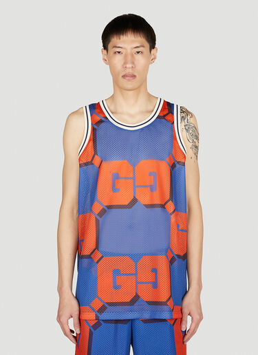 Gucci Sports Tank Top Blue guc0152290