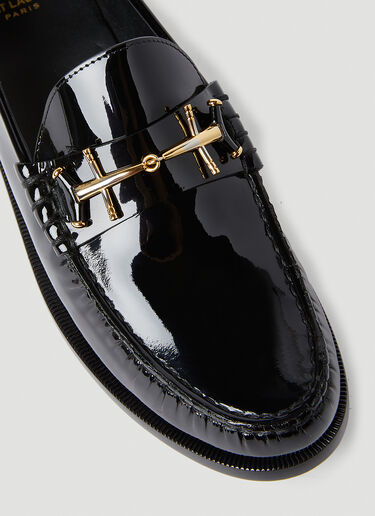 Penny Loafers Saint Laurent Penny Loafers Black sla0252045