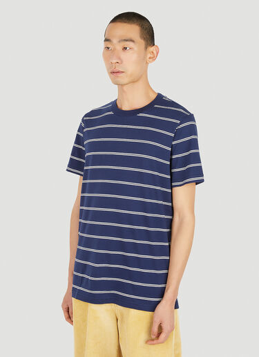 Marni Pack Of Three Striped T-Shirts Blue mni0151009