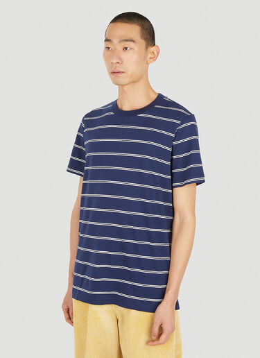 Marni Pack Of Three Striped T-Shirts Blue mni0151009