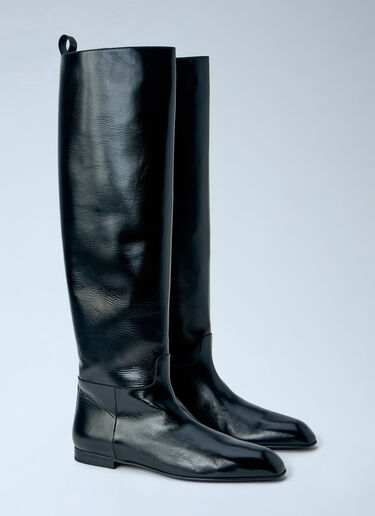 Khaite Colt Knee-High Boots Black kha0265036