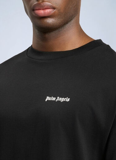 LN-CC® - Palm Angels: Classic Logo T-Shirt Tripack - Black Palm Angels Classic Logo T-Shirt Tripack Black pma0164112