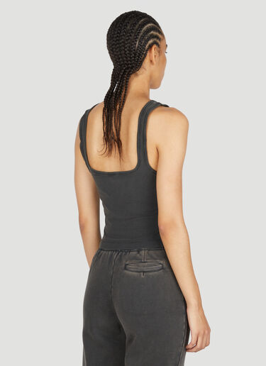 Square Neck Cropped Tank Top Entire Studios Square Neck Cropped Tank Top Black ent0253017