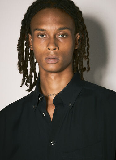 Mugler Pierced Shirt Black mug0158003