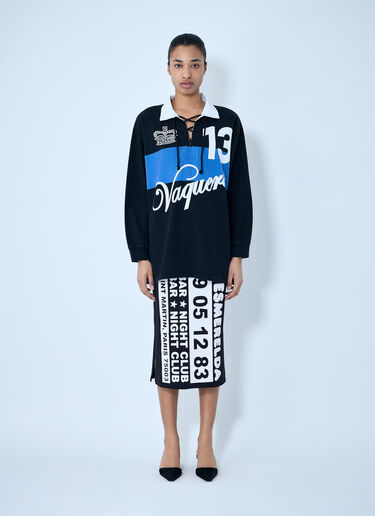 Vaquera Rugby Sweatshirt Black vaq0264005