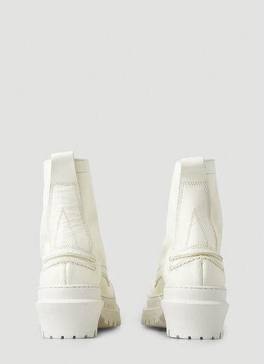 Acne Studios Lug Sole Ankle Boots White acn0246053