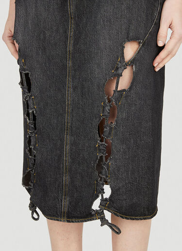 Long Cutout Skirt AVAVAV Long Cutout Skirt Grey ava0251009