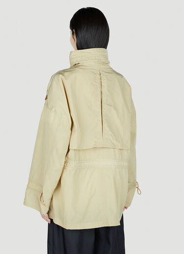 Deel Short Parka Jacket Moncler Deel Short Parka Jacket Beige mon0252001