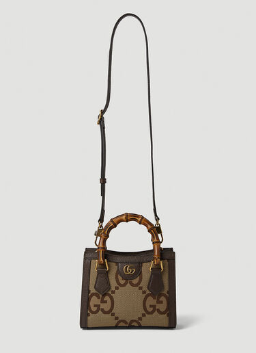 Gucci Diana Jumbo GG Mini Tote Bag Brown guc0251095