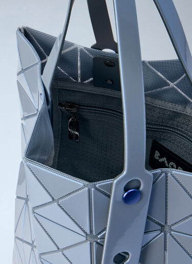 LN-CC® - Bao Bao Issey Miyake: Lucent One-Tone Tote Bag - Blue Bao Bao Issey Miyake Lucent One-Tone Tote Bag Blue bao0366006