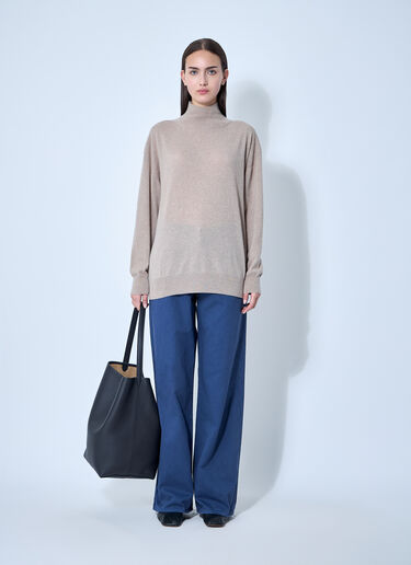 The Row Jabari Sweater Beige row0260017