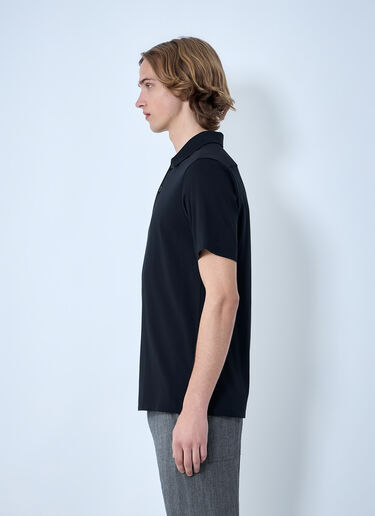 Dries Van Noten Cotton Helder Polo Black dvn0163020