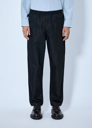 Prada Elasticated Waist Trousers Black pra0165007