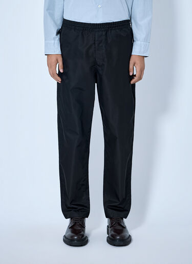 LN-CC® - Prada: Elasticated Waist Trousers - Black Prada Elasticated Waist Trousers Black pra0165007