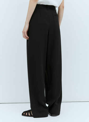 The Row Rufos Wool Pants Black row0253026