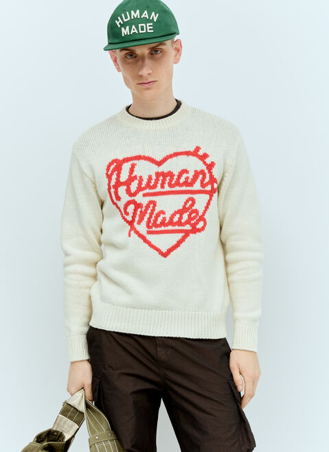Human Made Low Gauge Knit Sweater Green hmd0154003