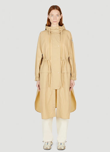 Moncler Sologne 长款派克大衣 米色 mon0252015
