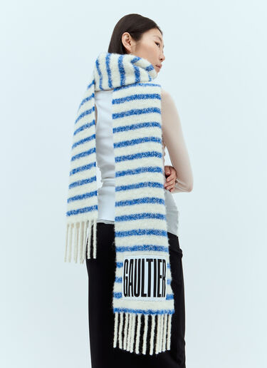 Jean Paul Gaultier 마리니에르 스카프 화이트 jpg0258022