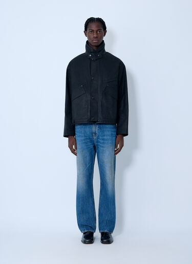 Lemaire Short Rain Jacket Black lem0162003