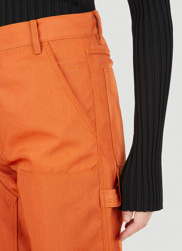 Meryll Rogge Workwear Pants Orange mrl0248006