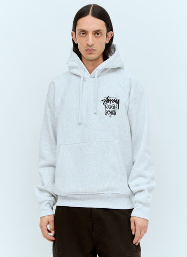 Stüssy 터프 기어 후드티셔츠 그레이 sts0156034