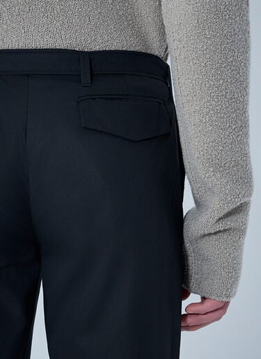 RIER Tailored Trousers in Twill Weave Black rrr0164002