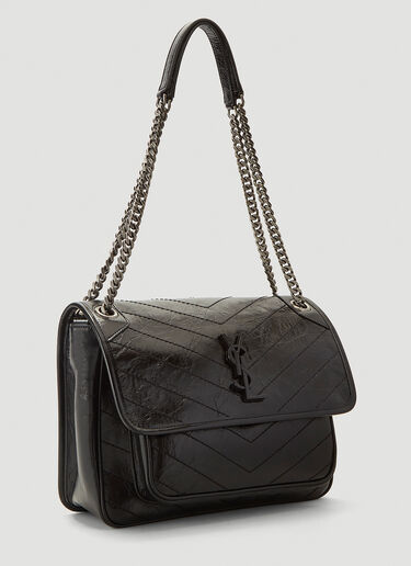 Saint Laurent Niki Medium Shoulder Bag Black sla0241061