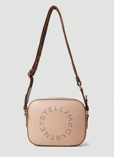 Stella McCartney Circle Logo Camera Shoulder Bag Pink stm0251028