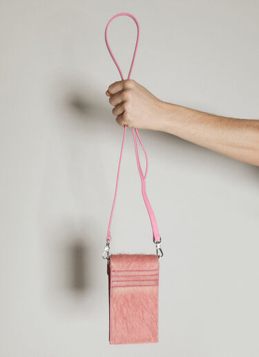 Vivienne Westwood 小牛毛手机袋 粉色 vvw0155022