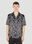 GmbH Graphic Print Bowling Shirt Black gmb0150001
