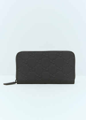 Bottega Veneta GG Rubber-Effect Wallet Black bov0159020