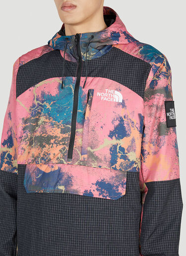 Convin Distort-Print Anorak Jacket The North Face Convin Distort-Print Anorak Jacket Pink tnf0152048